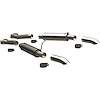 17118 Competition Series Cat-Back Performance Exhaust System for 1986-2004 Ford Mustang - image 1