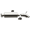 17122 Off-Road Pro Series Cat-Back Performance Exhaust System for 2000-2006 Jeep Wrangler - image 1