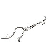 High-Output Pro Series Turbo-Back Exhaust System 2004-07 Dodge Ram 2500HD/3500 I-6 5.9L for Cummins Diesel - image 1