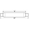 Glasspack Muffler Inlet/Outlet: 2" - image 2