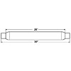 18146 Round Glasspack Performance Exhaust Muffler - image 2