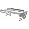 19620 Overland Series Axle-Back Performance Exhaust System Fits Select Jeep Wrangler - image 3