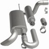 19620 Overland Series Axle-Back Performance Exhaust System Fits Select Jeep Wrangler - image 4