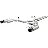 19645 Competition Series Cat-Back Performance Exhaust System Fits Select Ford Mustang - image 1