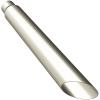 Polished Stainless Steel Weld-On Single Exhaust Tip Inlet Inside Diameter: 2.25" - image 1