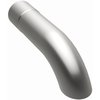 Polished Stainless Steel Weld-On Single Exhaust Turndown Inlet Inside Diameter: 3.5" - image 2