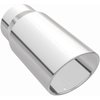 Polished Stainless Steel Weld-On Single Exhaust Tip Inlet Inside Diameter: 5" - image 2