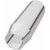 Polished Stainless Steel Weld-On Single Exhaust Tip Inlet Inside Diameter: 2.5" - image 3
