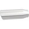 Polished Stainless Steel Weld-On Single Exhaust Tip Inlet Inside Diameter: 2.5" - image 4