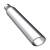Polished Stainless Steel Exhaust Tip Inlet: 2.25" I.D. - image 1