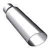 Polished Stainless Steel Exhaust Tip Inlet: 2.5" I.D. - image 1