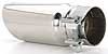 Polished Stainless Steel Clamp-On Single Exhaust Tip Inlet Inside Diameter: 2.75" - image 2