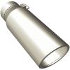 Polished Stainless Steel Clamp-On Single Exhaust Tip Inlet Inside Diameter: 3" - image 1