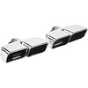 35221 Rectangle Polished Exhaust Tip - image 1