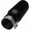 Polished Stainless Steel Clamp-On Single Exhaust Tip Inlet Inside Diameter: 3.5" - image 3