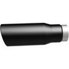 Polished Stainless Steel Clamp-On Single Exhaust Tip Inlet Inside Diameter: 3.5" - image 4