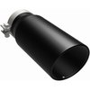 Polished Stainless Steel Clamp-On Single Exhaust Tip Inlet Inside Diameter: 4" - image 2