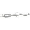 1995-1998 Mazda Protege California Grade CARB Compliant Direct-Fit Catalytic Converter - image 4