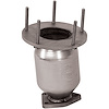 1988-1992 Daihatsu Charade Standard Grade Federal / EPA Compliant Direct-Fit Catalytic Converter - image 1