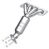 Direct Fit Catalytic Converter 49 State - image 1