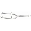 1992-1997 Lexus SC400 OEM Grade Federal / EPA Compliant Direct-Fit Catalytic Converter - image 4
