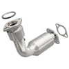Direct Fit California Catalytic Converter 2.25 in. ID/OD 8 in. Length 5 in. Width 17.6 in. Overall Length - image 1