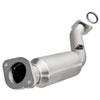 Direct Fit California Catalytic Converter 2.5 in. ID 2.25 in. OD 9 in. Length 4 in. Width 23 in. Overall Length - image 1