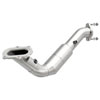 Direct Fit California Catalytic Converter 3 in. ID/OD 11 in. Length 4 in. Width 28.8 in. Overall Length - image 1