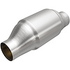Pre OBD-II Spun Catalytic Converter Inlet/Outlet: 2.5" (Offset Inlet/Outlet) - image 1