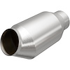 Pre OBD-II Spun Catalytic Converter Inlet/Outlet: 2.5" (Angled Inlet) - image 1