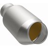 Pre OBD-II Spun Catalytic Converter Inlet/Outlet: 2.5" (Angled Inlet) - image 2