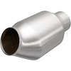 Pre OBD-II Spun Catalytic Converter Inlet/Outlet: 2.5" (Angled Inlet) - image 1