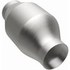 Universal Diesel Spun Catalytic Converter Inlet: Offset 3.5" - image 2