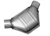 Oval Catalytic Converter 2.250" Inlet/Outlet Diameter - image 1