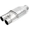 93500 Series Large Oval OBDII Compliant Universal Catalytic Converter - image 1