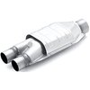 Oval Catalytic Converter 2.0" Inlet/Outlet Diameter - image 1