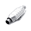 Oval Catalytic Converter 2.250" Inlet/Outlet Diameter - image 1