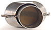 Pre OBD-II Polished Universal Catalytic Converter 378 C.I.D./6.2L 6000 lbs. Limit - image 2
