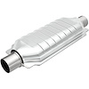 Pre OBD-II Universal Catalytic Converter Body Shape: Oval, Center/Center - image 1