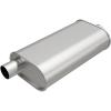 Rumble Chamber Muffler Offset In/Center Out: 2"/2" Body Length: 7.750" Overall Length: 14" - image 1