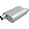 Rumble Chamber Muffler Offset In/Offset Out, Inlet/Outlet: 2.500 in., Overall Length: 13 in. - image 1