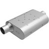 Rumble Chamber Muffler Offset In/Center Out, Inlet/Outlet: 3 in., Overall Length: 13 in. - image 1