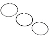 Standard Tension Piston Ring Set Bore: 4.010"/File Fit: 4.015" - image 1