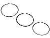 Standard Tension Piston Ring Set Bore: 4.030"/Non-file fit