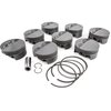 Small Block Ford PowerPak Piston & Ring Kit Forged 4032 High Silicon Low Expansion Aluminum Alloy - image 1