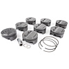 Small Block Chevy PowerPak Piston & Ring Kit Forged 2618 High Strength Aluminum Alloy - image 1