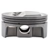 Small Block Chevy PowerPak Piston & Ring Kit Forged 2618 High Strength Aluminum Alloy - image 4