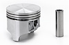 Silv-O-Lite Pistons / KB FLAT TOP 300 FORD - image 1
