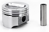Single Silvolite Hyper Piston - 4.9L Ford L6 1987-96 - image 1