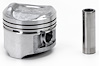 Single Silvolite Hyper Piston - 1.9L Ford L4 1987-90 - image 1